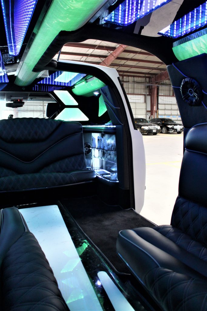 Escalade Limo Jet Door Interior